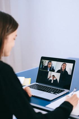 Canva - People on a Video Call